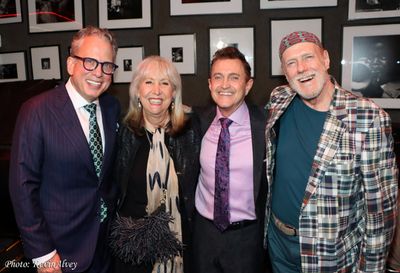 Billy Stritch, Bonnie Roseman, Jeff Harnar, Spider Duncan Christopher Photo