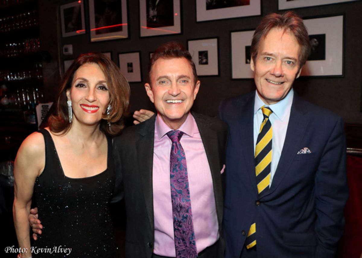 Barbara Fasano, Jeff Harnar, Eric Comstock at 