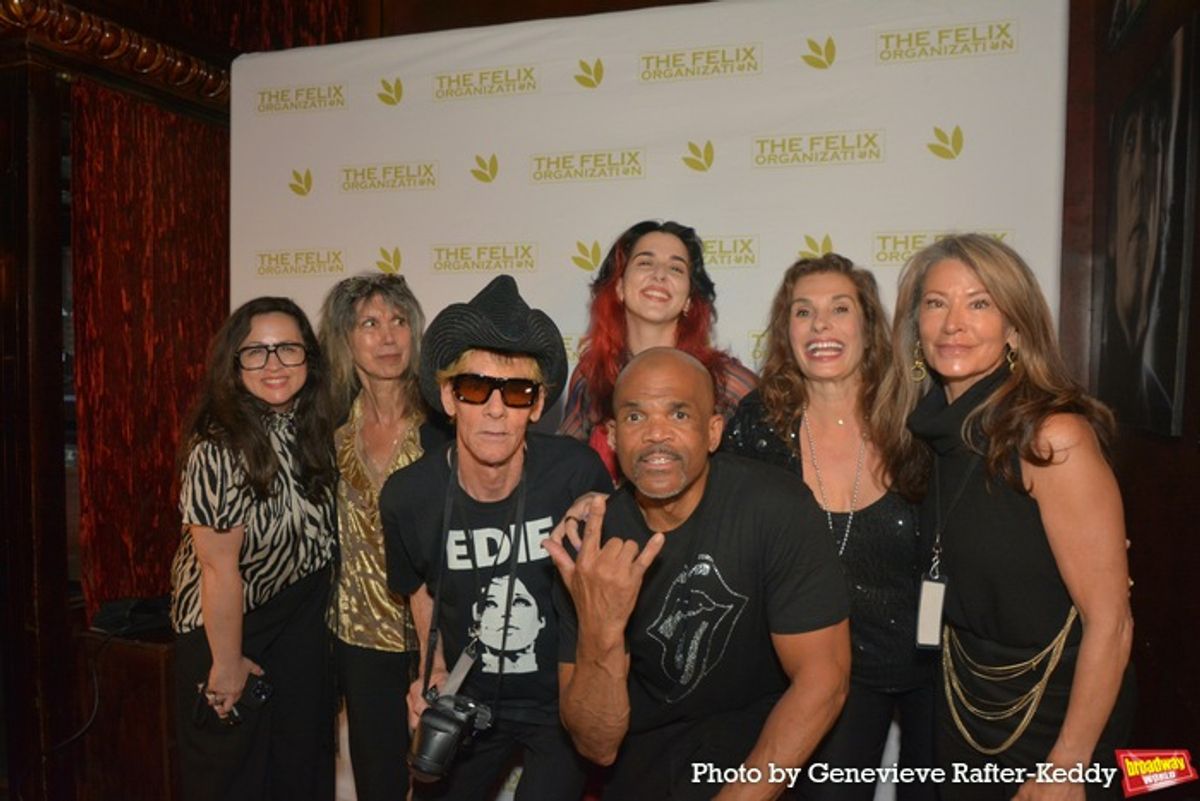 Amanda Ricken Simonetta, Maya Scheer, Sam Behr, Dolly Fox, Regina Calcaterra, Dustin Pittman and Darryl McDaniels at 