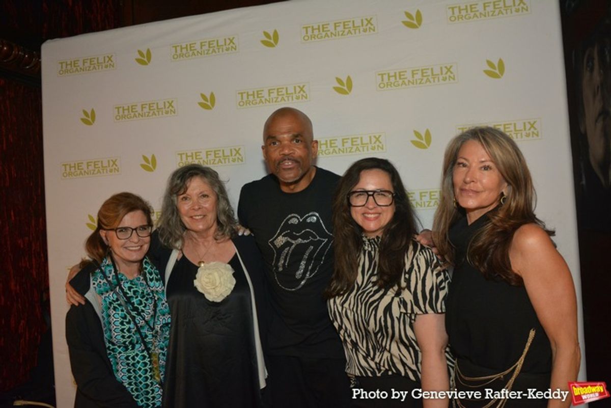 Laura Tufariello, Sheila Jaffe, Darryl McDaniels, Amanda Ricken Simonetta and Regina Calcaterra at 