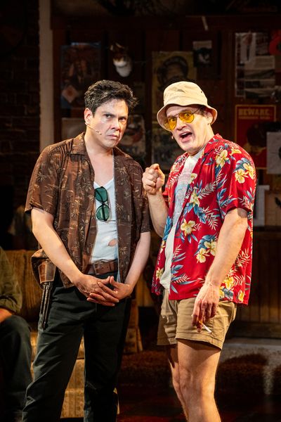 George Salazar and Eric Williams Morris Photo