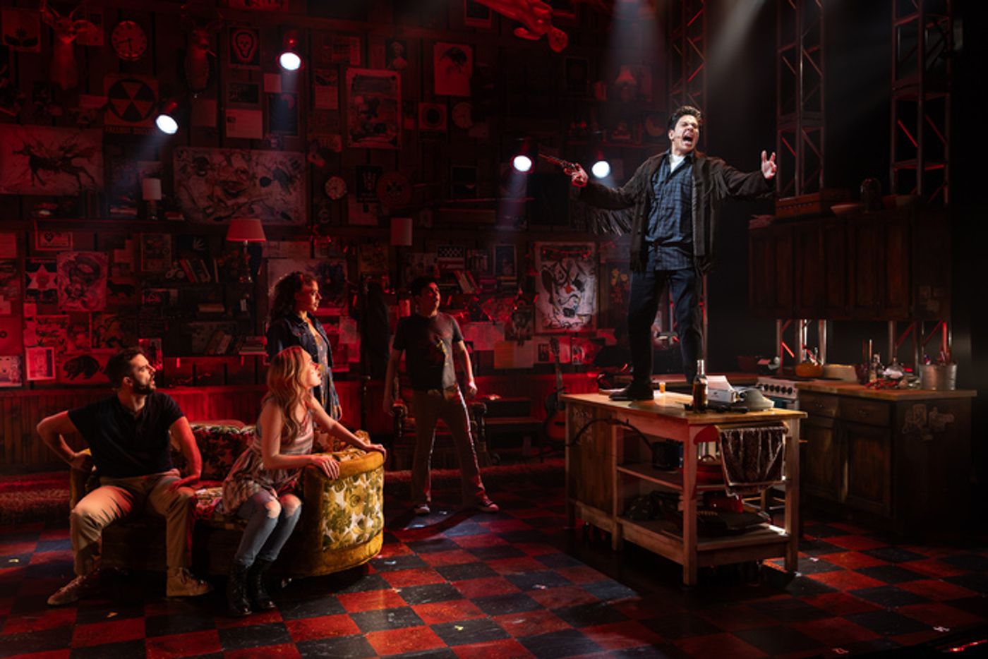 Photos: THE UNTITLED UNAUTHORIZED HUNTER S. THOMPSON MUSICAL At Signature Theatre  Image