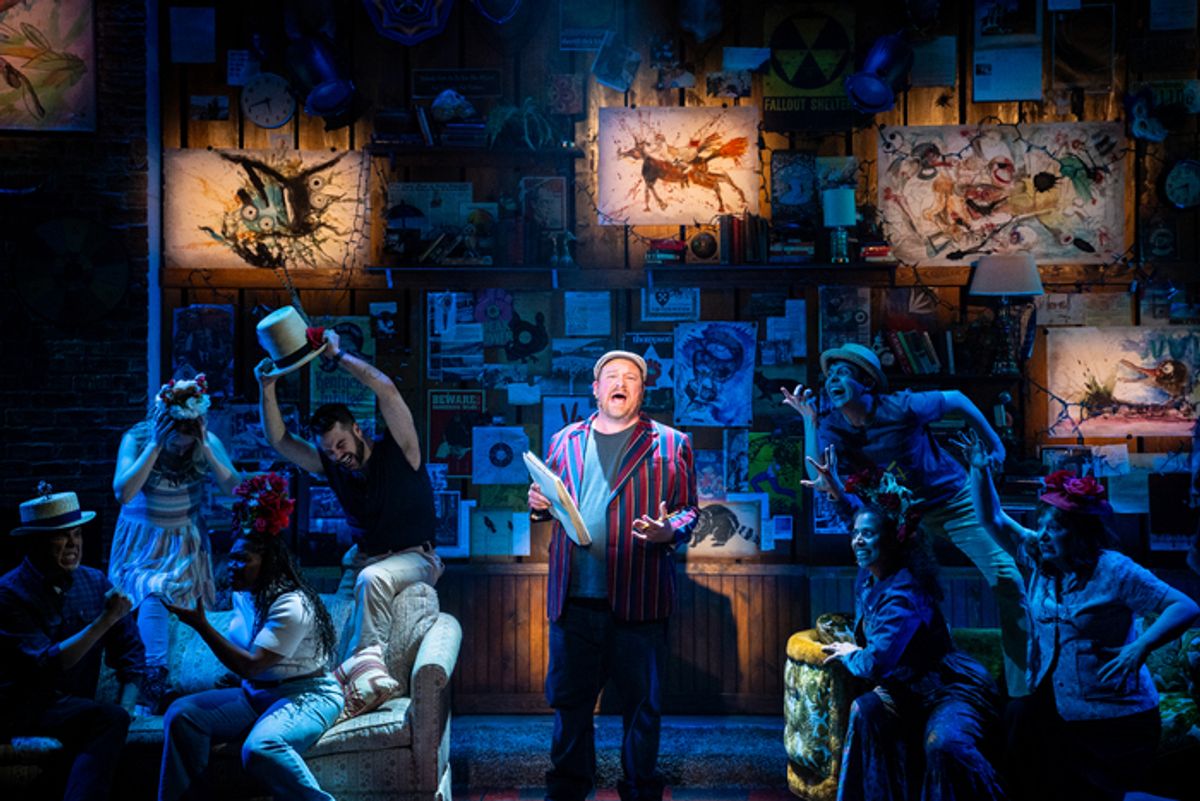 Jason 'Sweettooth' Williams and the Cast of THE UNTITLED UNAUTHORIZED HUNTER S. THOMPSON MUSICAL at 