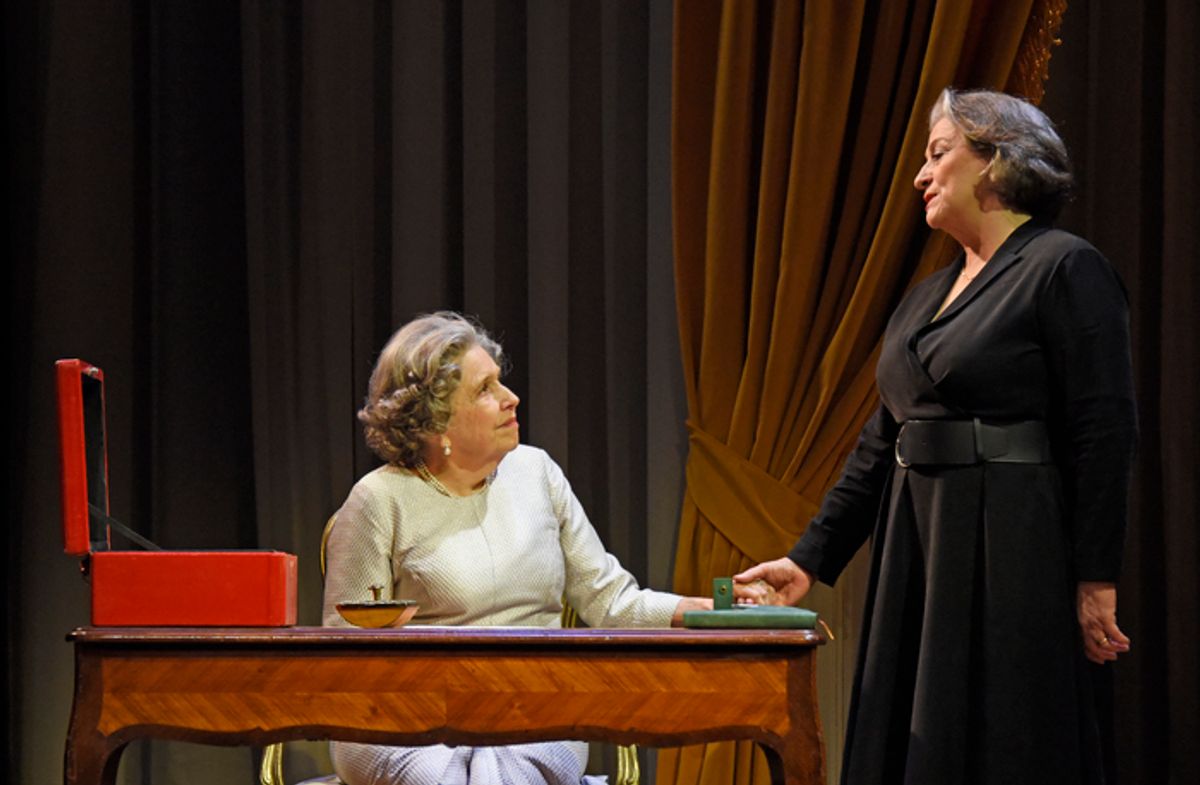 Anne Reid, Caroline Quentin at 