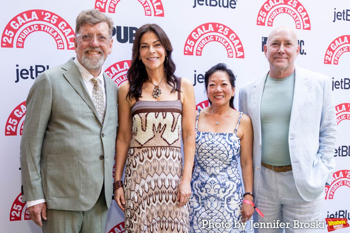 Oskar Eustis, Susan Edelstein, Teresa Tsai, Patrick Willingham at 