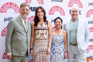 Oskar Eustis, Susan Edelstein, Teresa Tsai, Patrick Willingham @ BroadwayWorld Oskar Eustis, Susan Edelstein, Teresa Tsai, Patrick Willingham Photo
