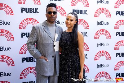 Leslie Odom, Jr., Nicolette Robinson Photo