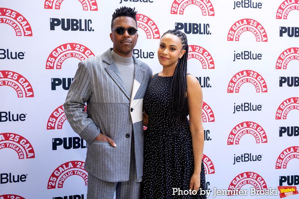 Leslie Odom, Jr., Nicolette Robinson Photo