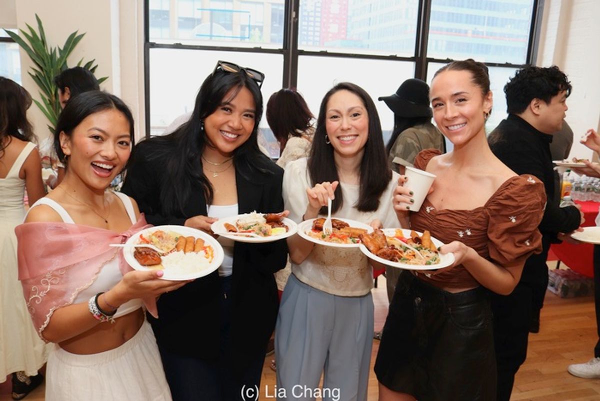 Kay Sibal, Sierra Fermin, Claire-Marie Hall, Lissa DeGuzman at 