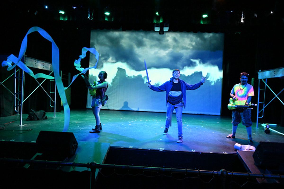 Yleana Dara (Annabeth), Jaxon Anderson (Percy), Trey Cardona (Grover)  at 