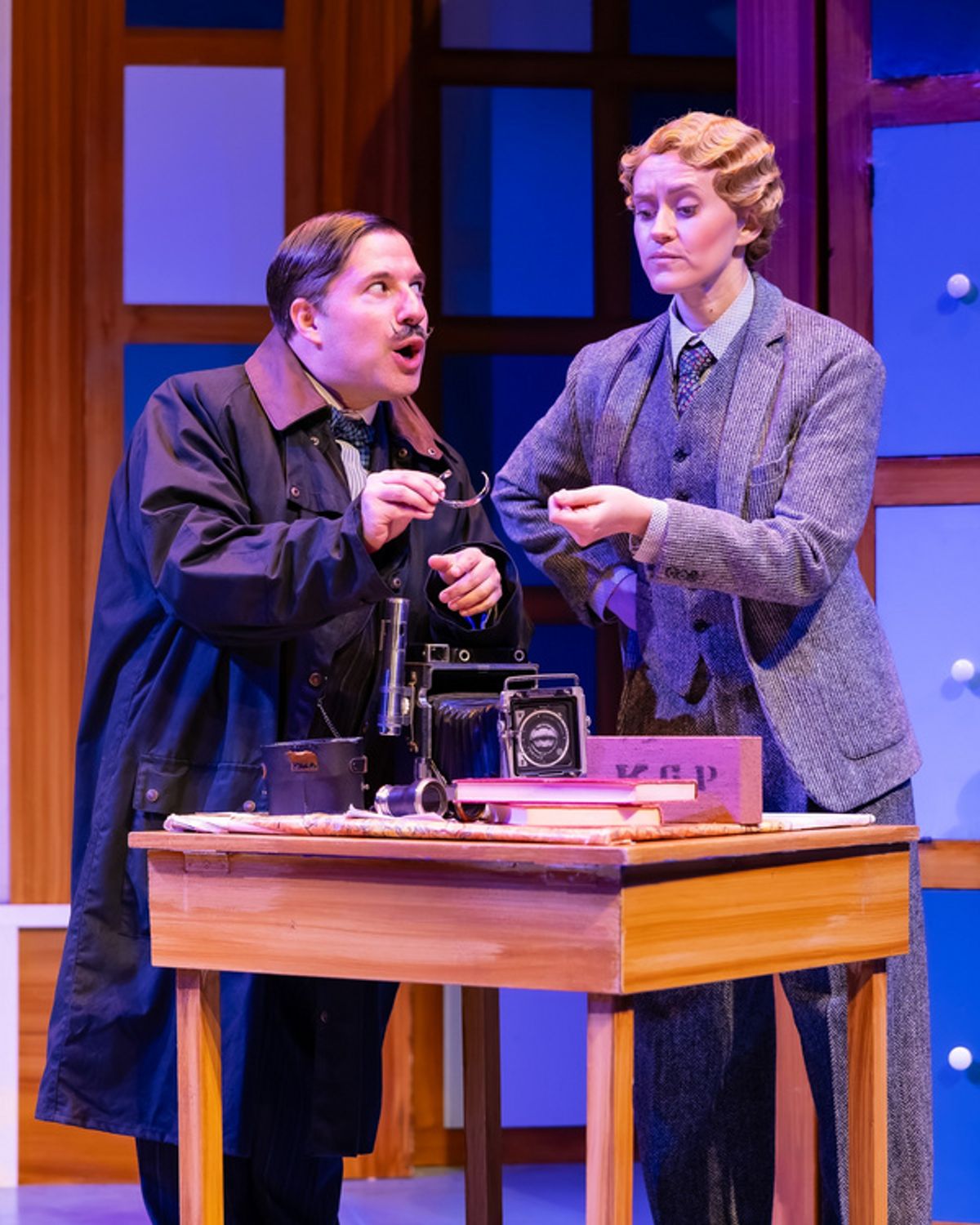 Valerie Larsen, Amanda Sitton and Christopher M. Williams  at 