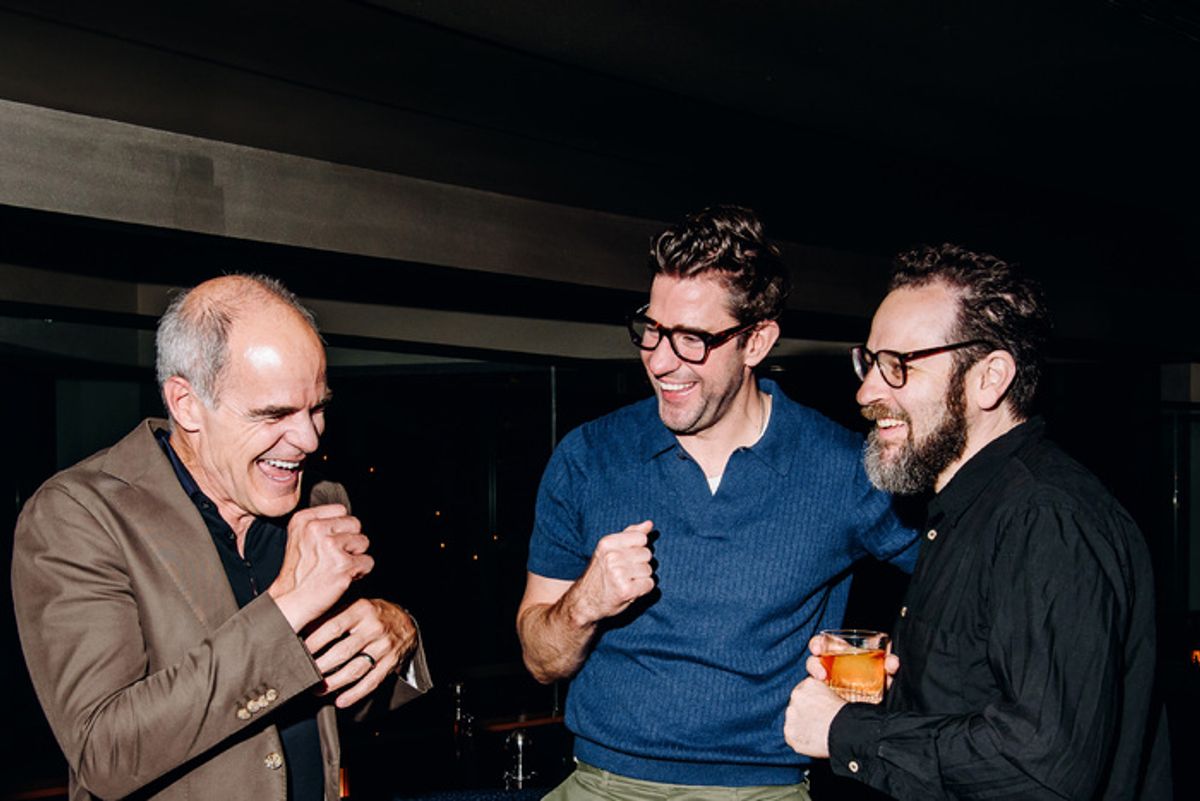 Michael Kelly, John Krasinski, Sam Gold at 