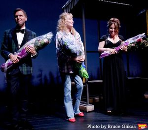Playwright Jamie Wax, Jean Smart and Director Sarna Lapine Photo