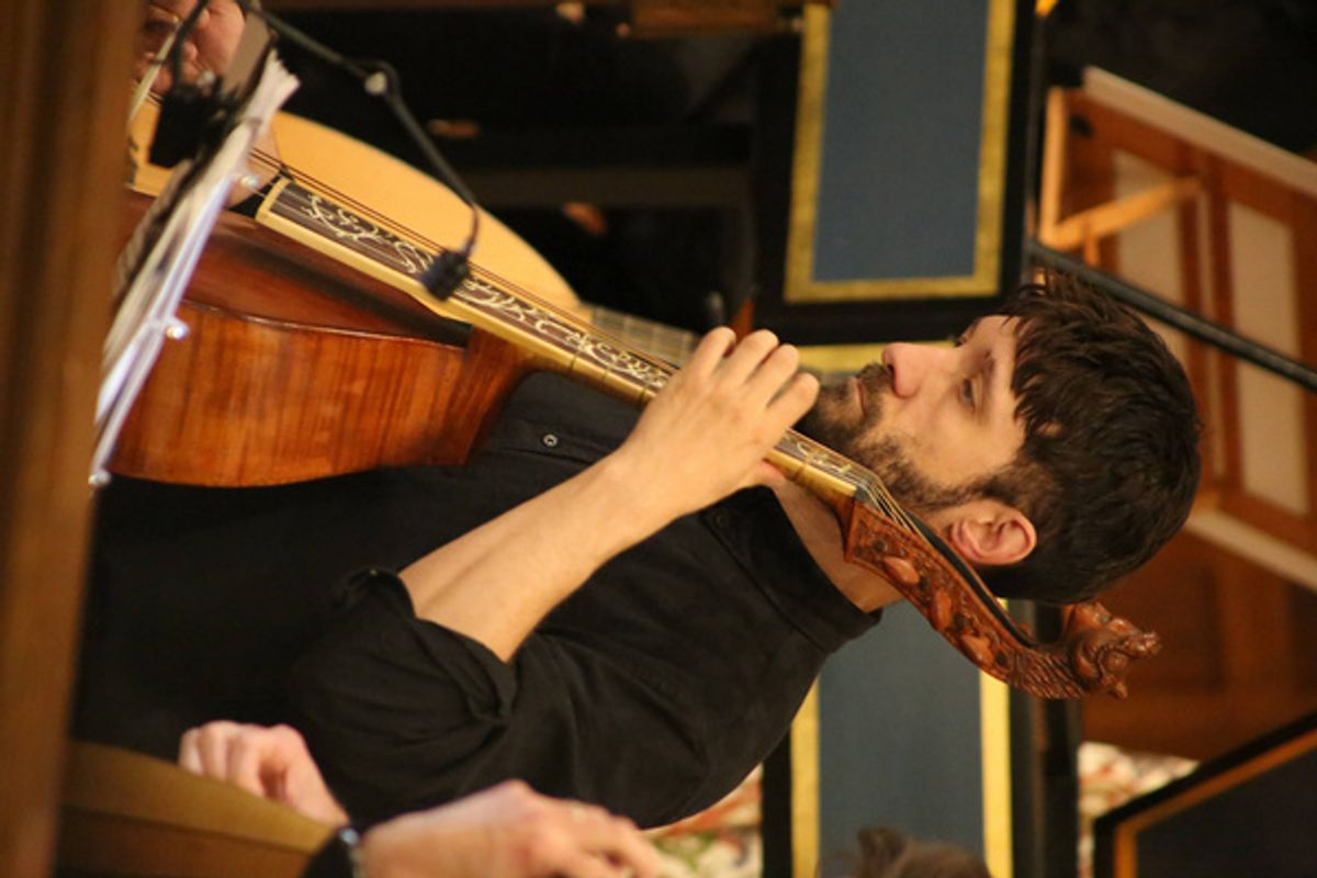 Adam Young of the Camerata San Luca at 