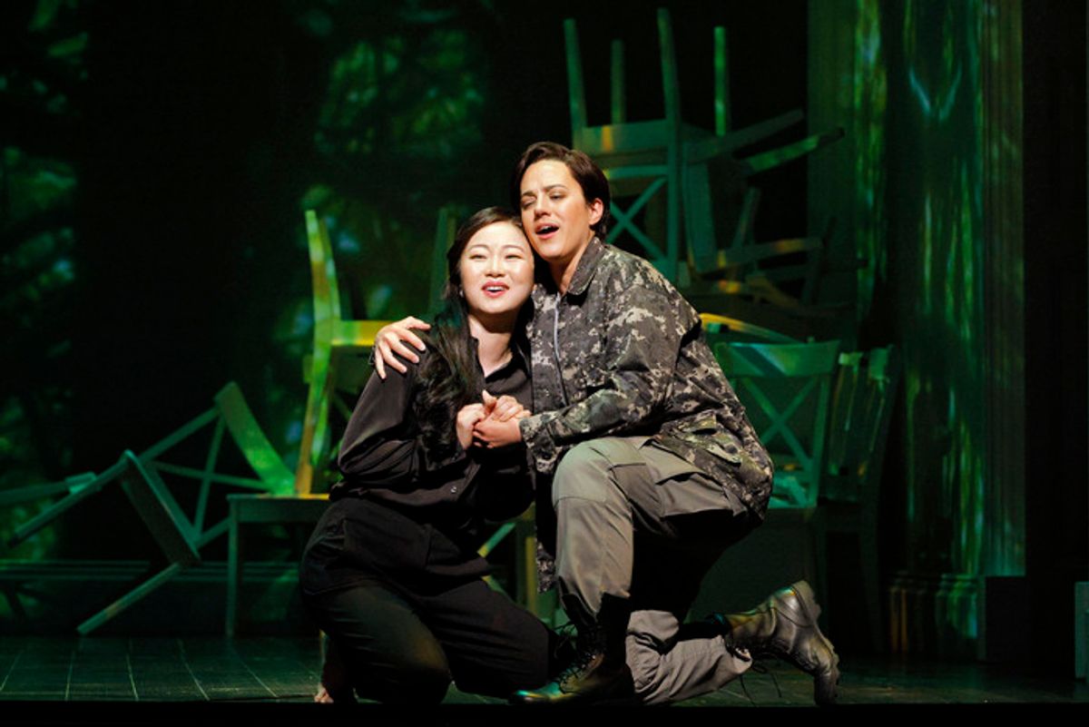 Ying Fang, Daniela Mack at 