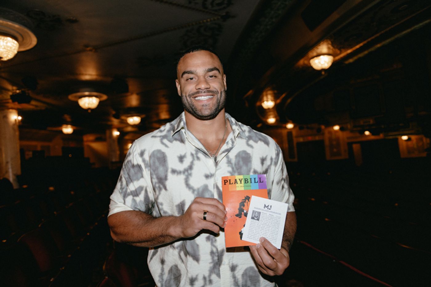 Photos/Video: NFL Star Solomon Thomas Makes Broadway Debut in MJ THE MUSICAL  Image