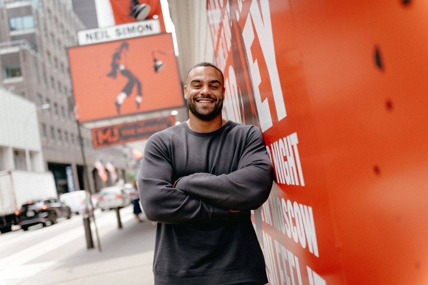Photos/Video: NFL Star Solomon Thomas Makes Broadway Debut in MJ THE MUSICAL  Image