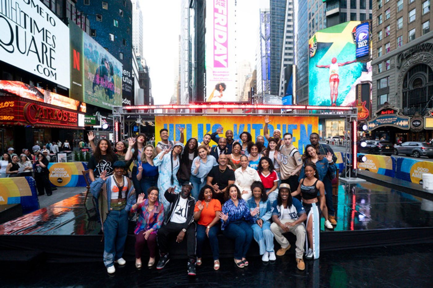 Photos: Alicia Keys and HELL'S KITCHEN Cast Visits GOOD MORNING AMERICA  Image