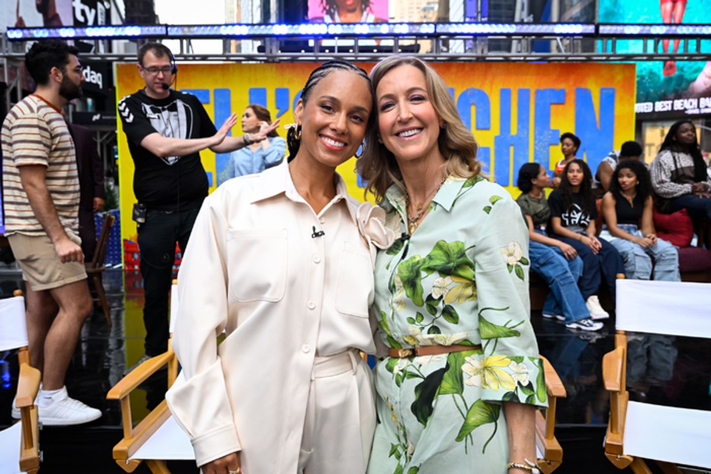 Photos: Alicia Keys and HELL'S KITCHEN Cast Visits GOOD MORNING AMERICA  Image