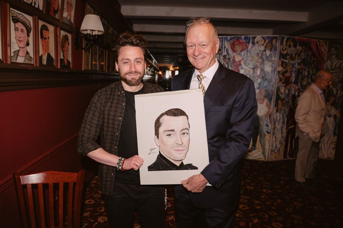 Kieran Culkin and Max Klimavicius at 