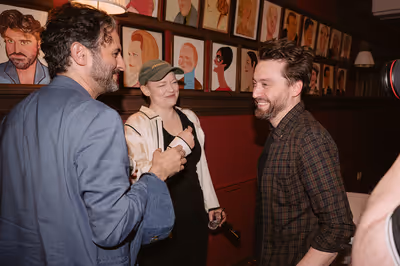 Arian Moayed, Sarah Snook, Kieran Culkin Photo