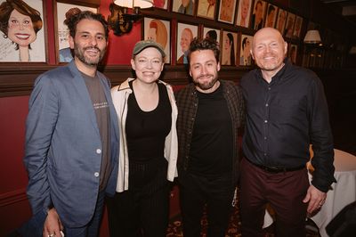 Arian Moayed, Sarah Snook, Kieran Culkin, Bill Burr Photo