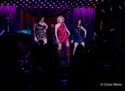 Pamela Morgan, Michelle Moughan and Izze Stein. Photo credit: Conor Weiss Photo