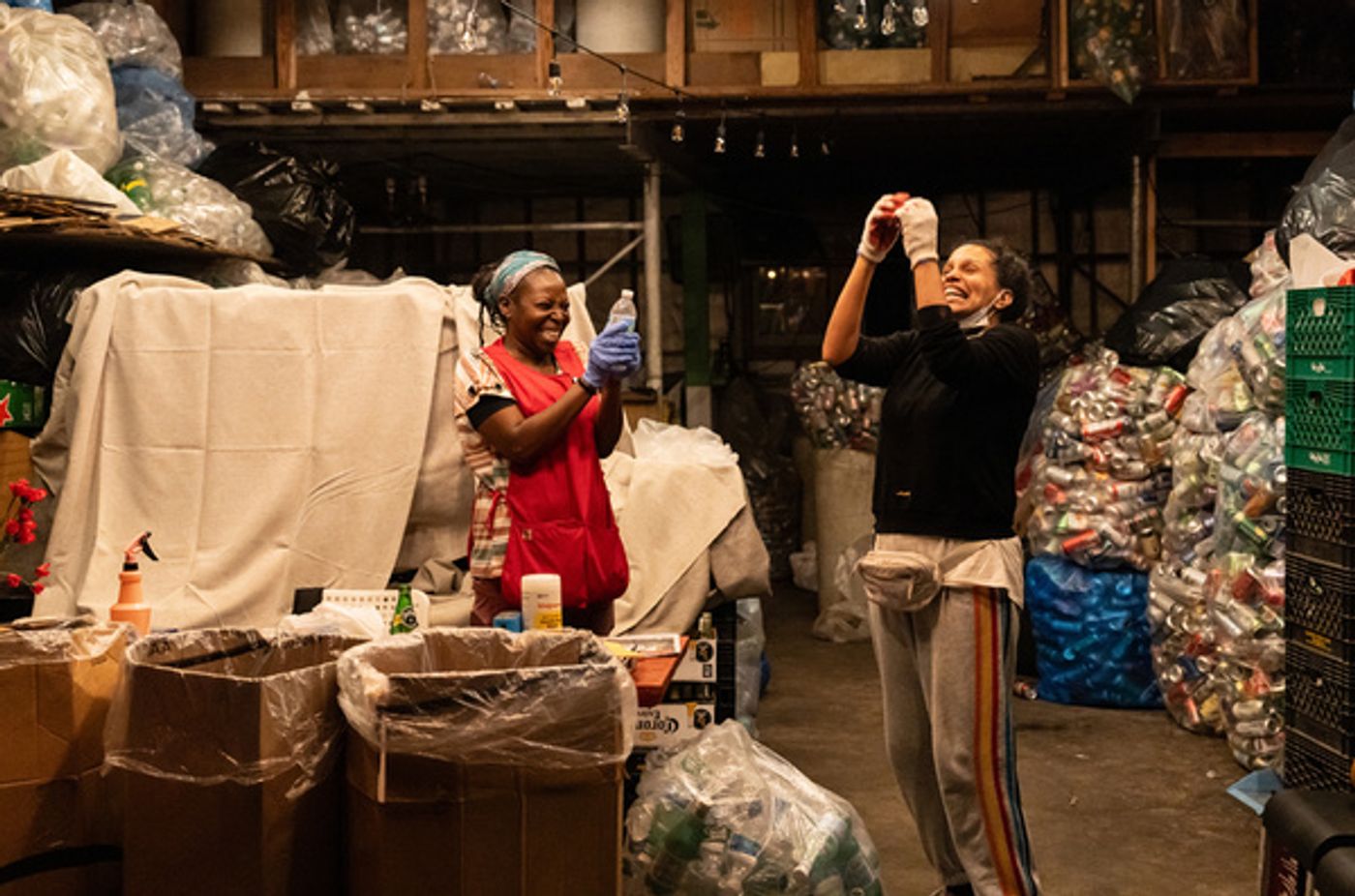 Photos: Site-Specific Recycling Drama RIVEN Opens At Brooklyn's Sure We Can  Image