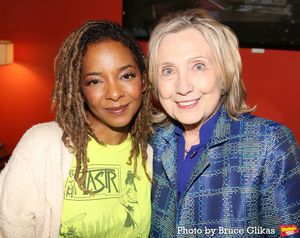 Kara Young and Hillary Clinton Photo