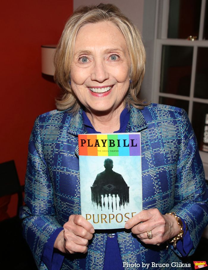 Photos: Hillary Clinton Visits PURPOSE on Broadway — photo 11 of 11