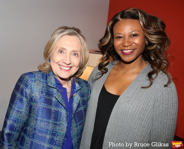 Photos: Hillary Clinton Visits PURPOSE on Broadway — photo 5 of 11