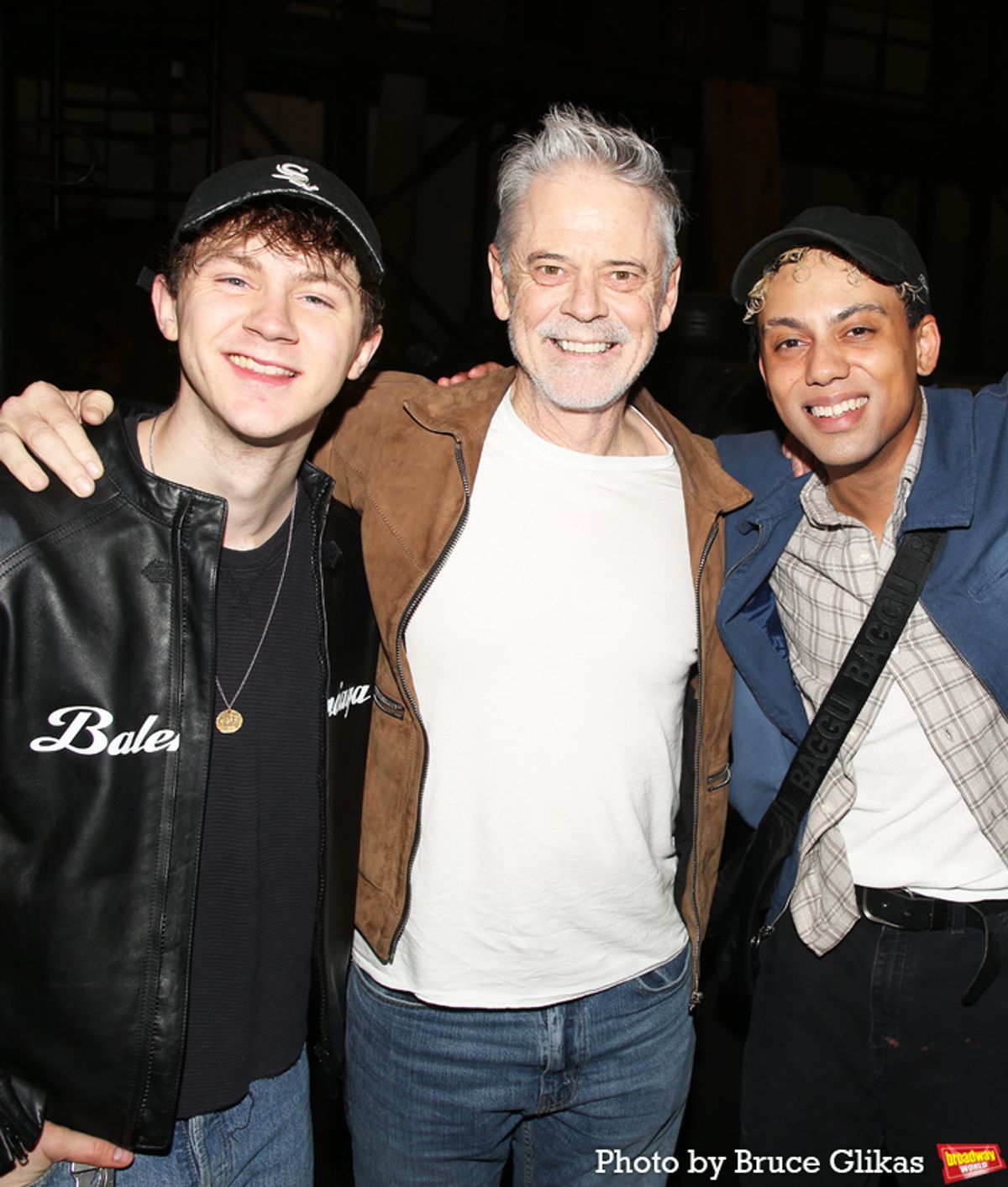 Brody Grant, C. Thomas Howell and Sky Lakota-Lynch at 