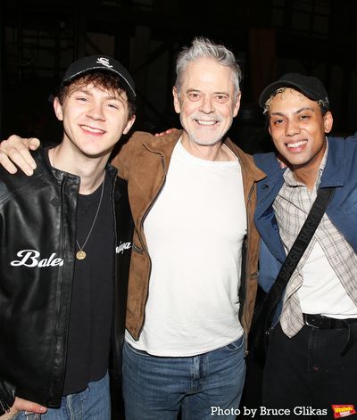 Brody Grant, C. Thomas Howell and Sky Lakota-Lynch Photo