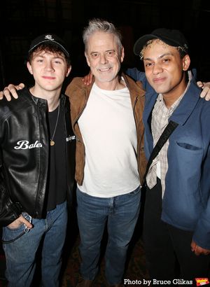 Brody Grant, C. Thomas Howell and Sky Lakota-Lynch Photo