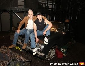 C. Thomas Howell and Brody Grant  Photo