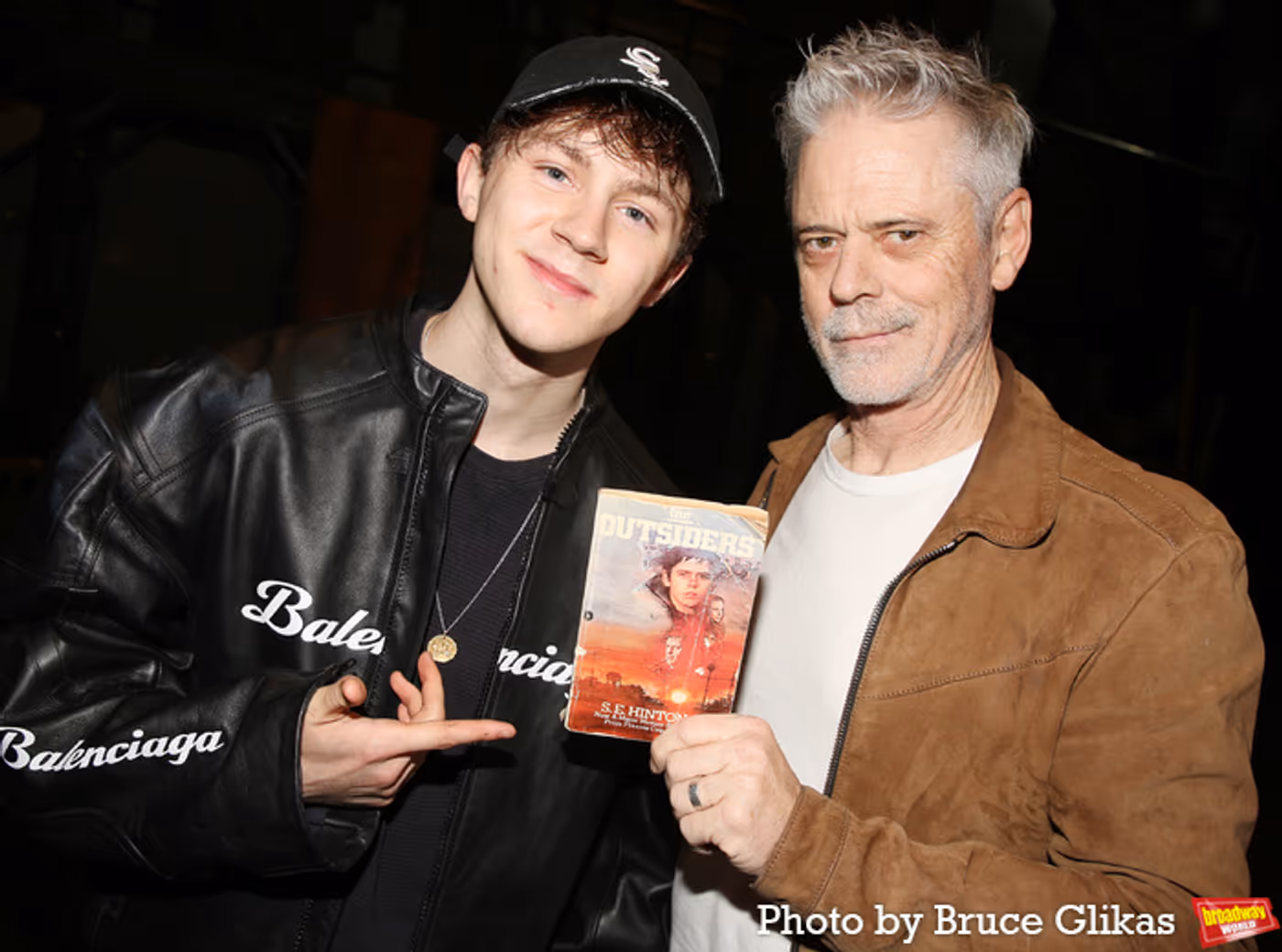 Photos: Original Film 'Ponyboy' C. Thomas Howell Attends THE OUTSIDERS on Broadway  Image
