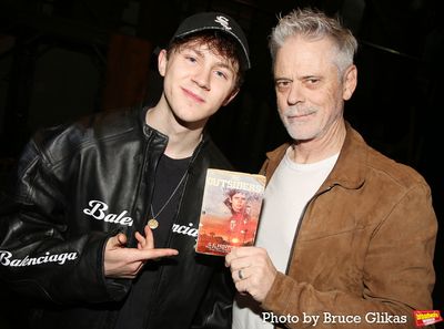 Brody Grant and C. Thomas Howell Photo