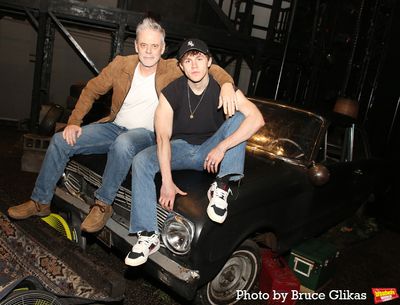 C. Thomas Howell and Brody Grant  Photo