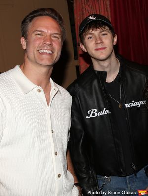 Scott Porter and Brody Grant a Photo