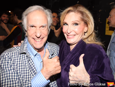 Henry Winkler and Bianca Leigh Photo