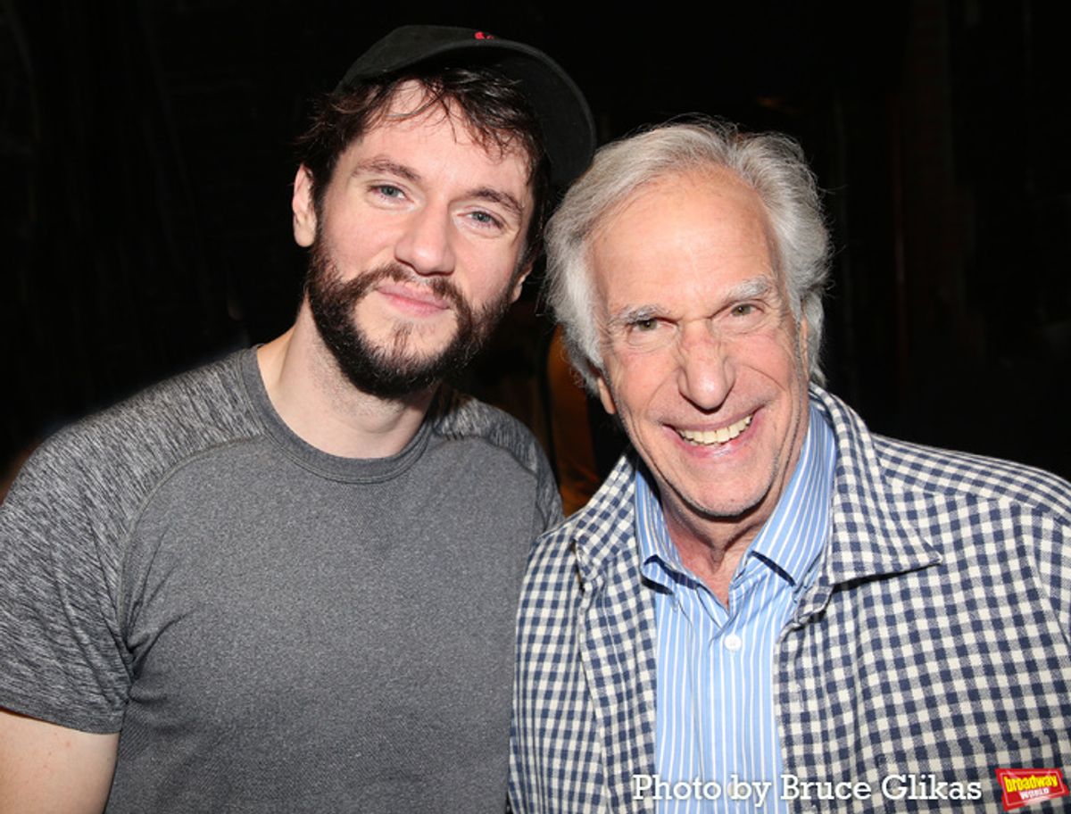 James Scully and Henry Winkler at 