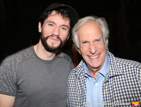 James Scully and Henry Winkler Photo