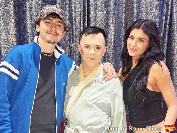 Timothée Chalamet, Cole Escola and Kylie Jenner Photo