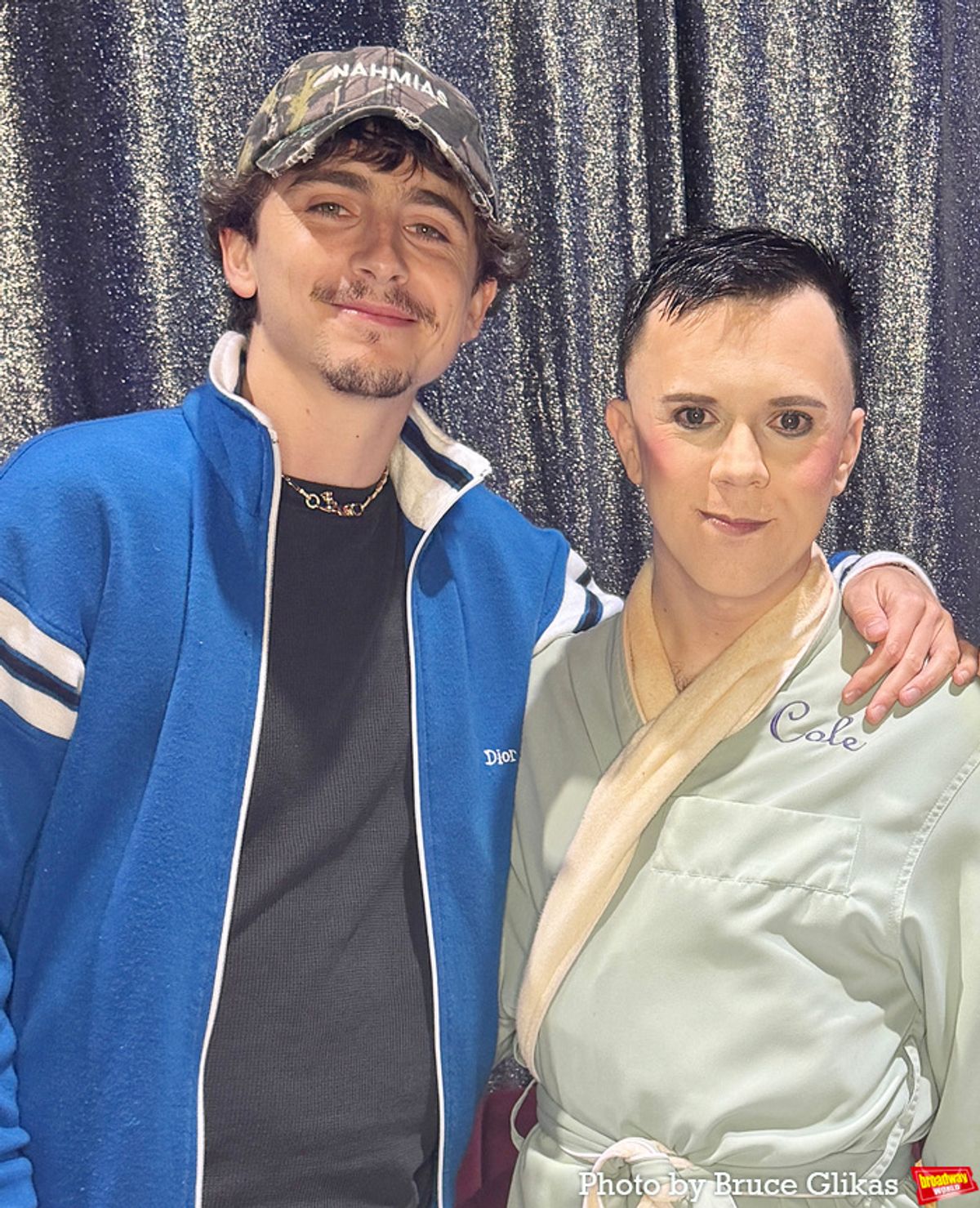 Timothée Chalamet and Cole Escola at 