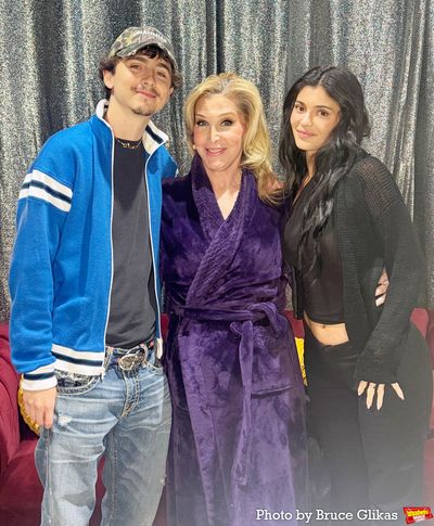 Timothée Chalamet, Bianca Leigh and Kylie Jenner Photo