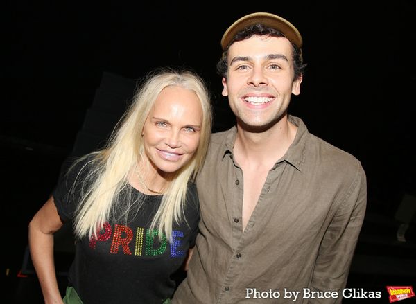 Kristin Chenoweth and Ainsley Melham Photo