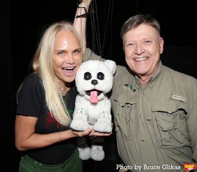Kristin Chenoweth, "Pudgy" and Phillip Huber Photo