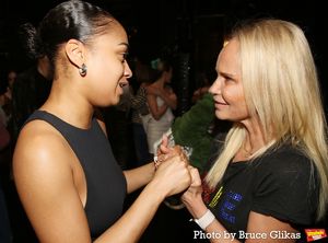 Jasmine Amy Rogers and Kristin Chenoweth  Photo