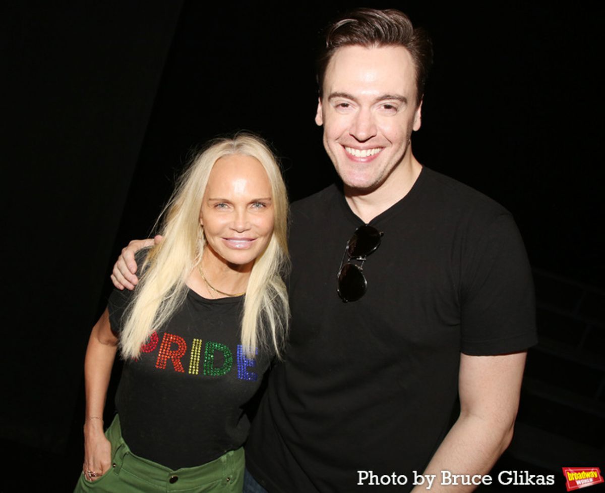Kristin Chenoweth and Erich Bergen at 
