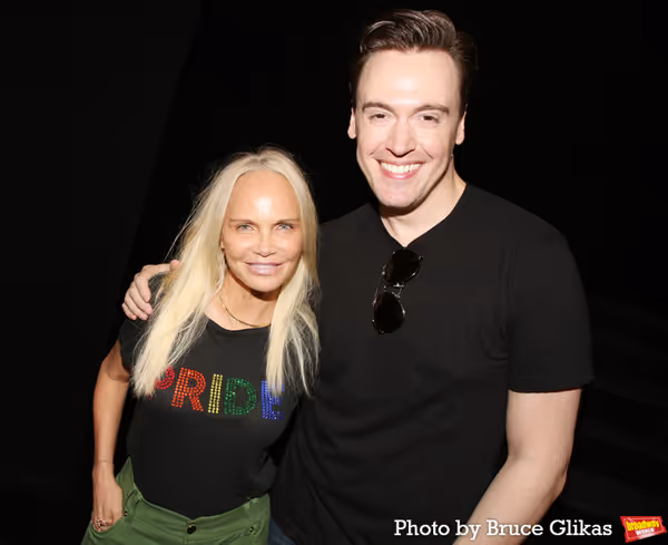 Kristin Chenoweth and Erich Bergen Photo